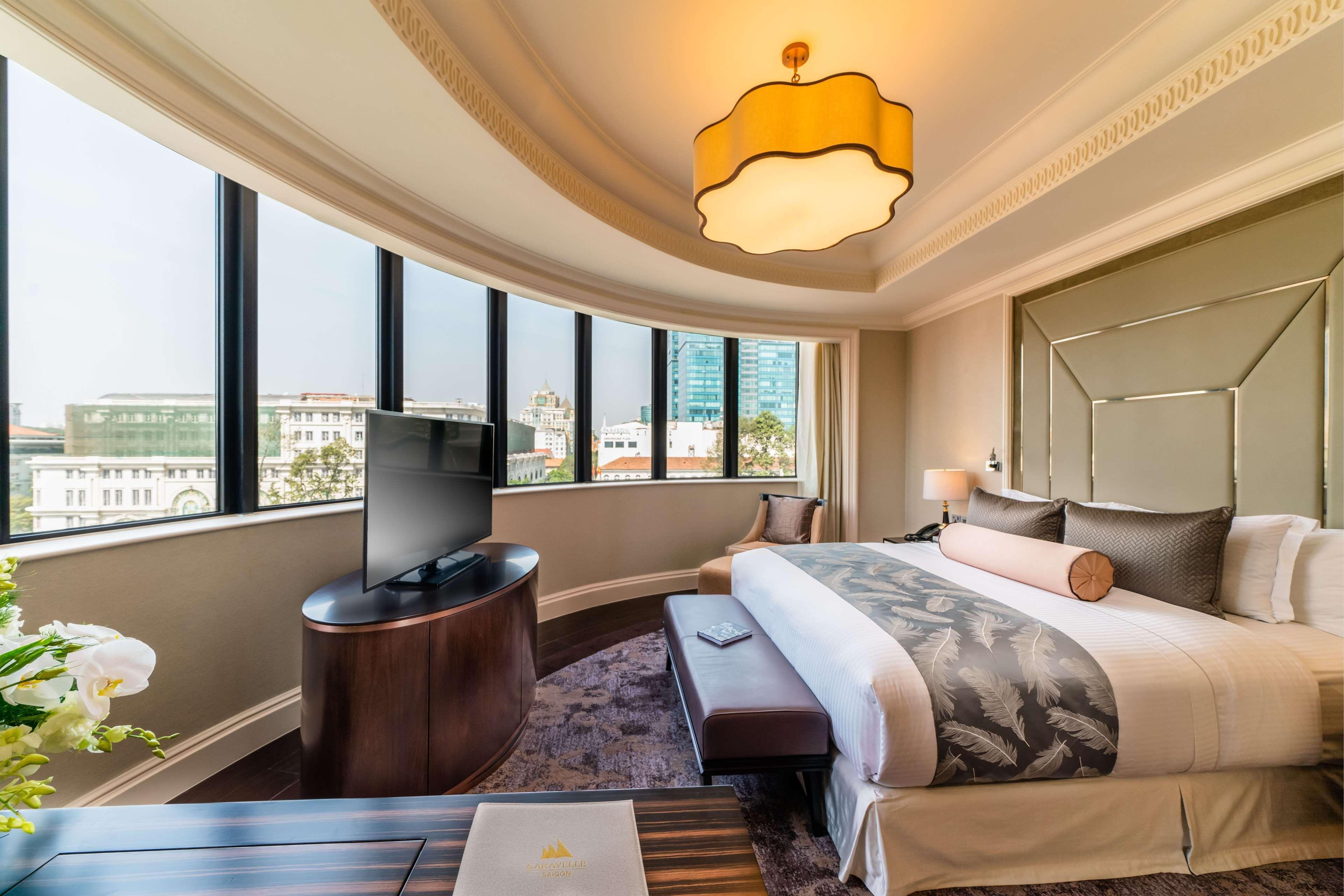 Caravelle Saigon Hotel Cidade de Ho Chi Minh Exterior foto A bedroom at the hotel